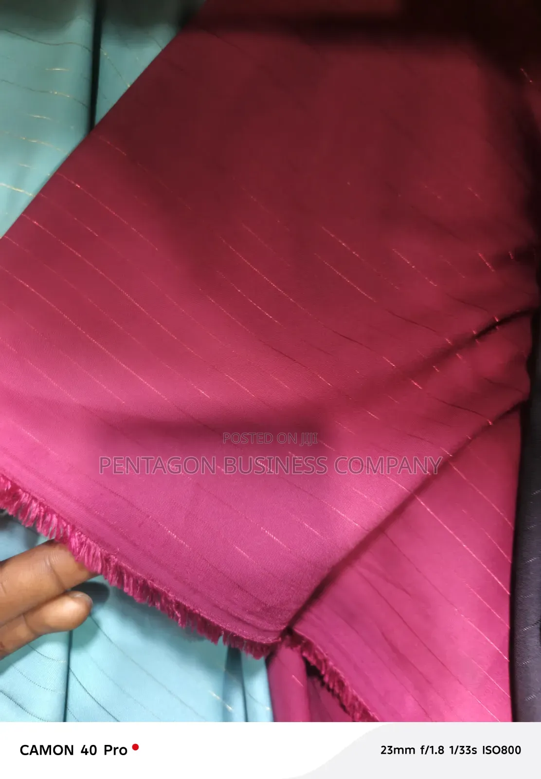 Stripes Jonkoso Material One Yard