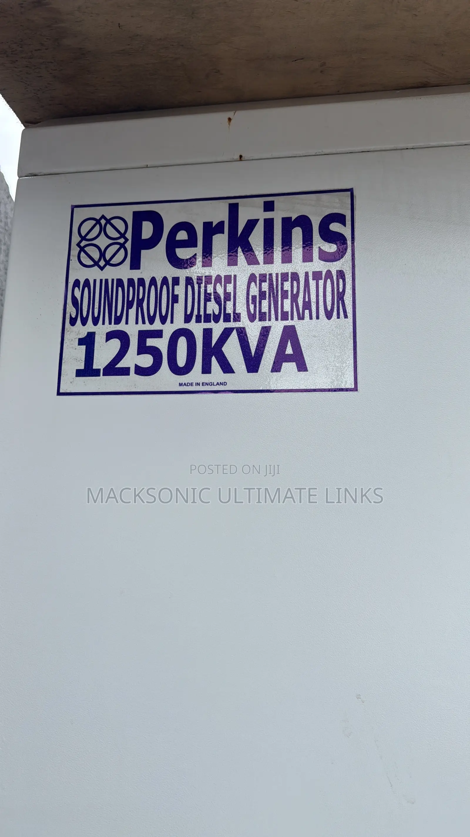 Sp1250kva Perkins Soundproof Diesel Generator Heavyduty With Warranty