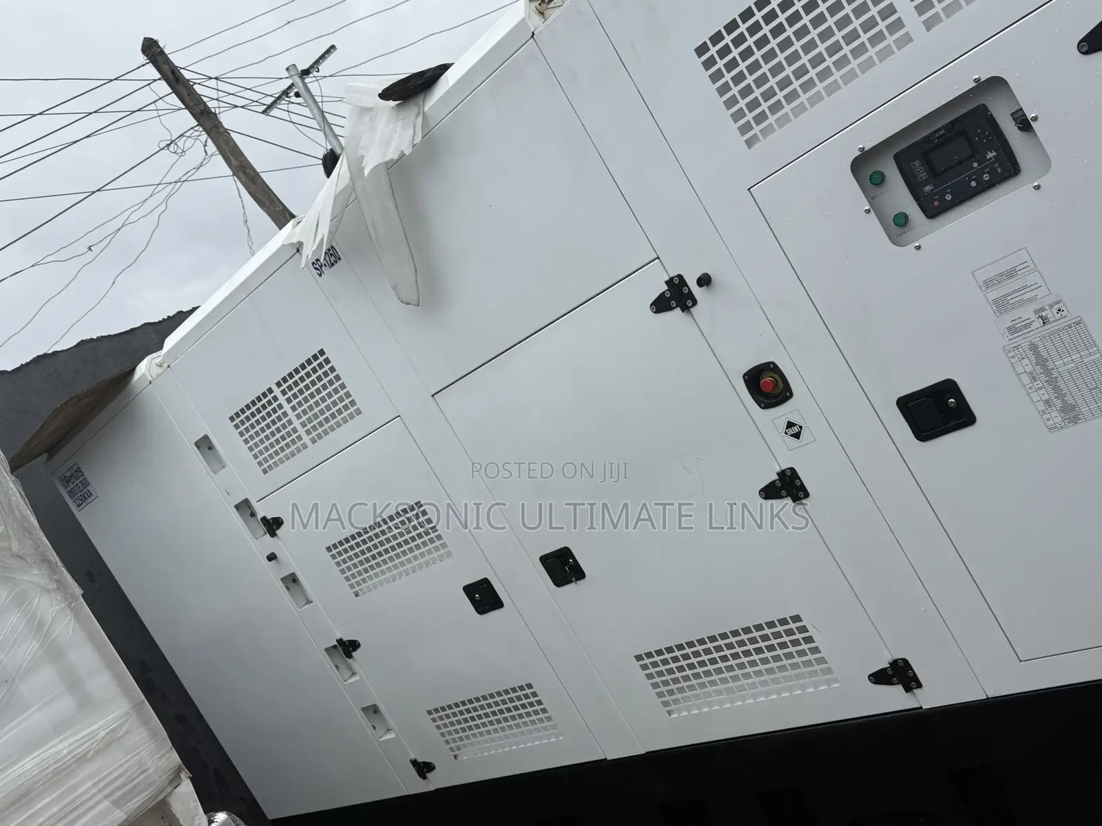 Sp1250kva Perkins Soundproof Diesel Generator Heavyduty With Warranty