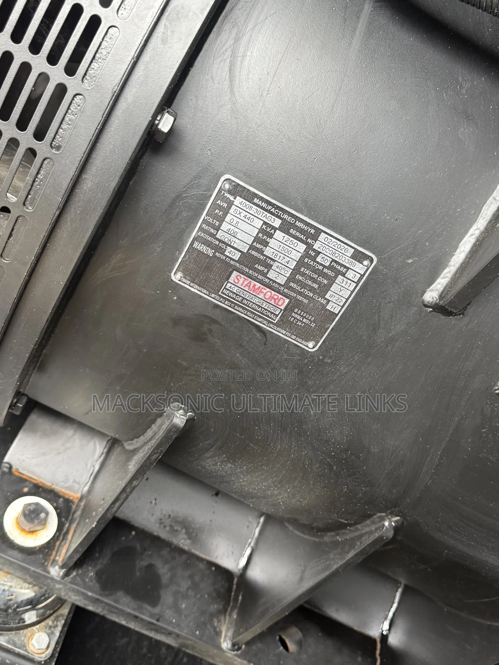 Sp1250kva Perkins Soundproof Diesel Generator Heavyduty With Warranty