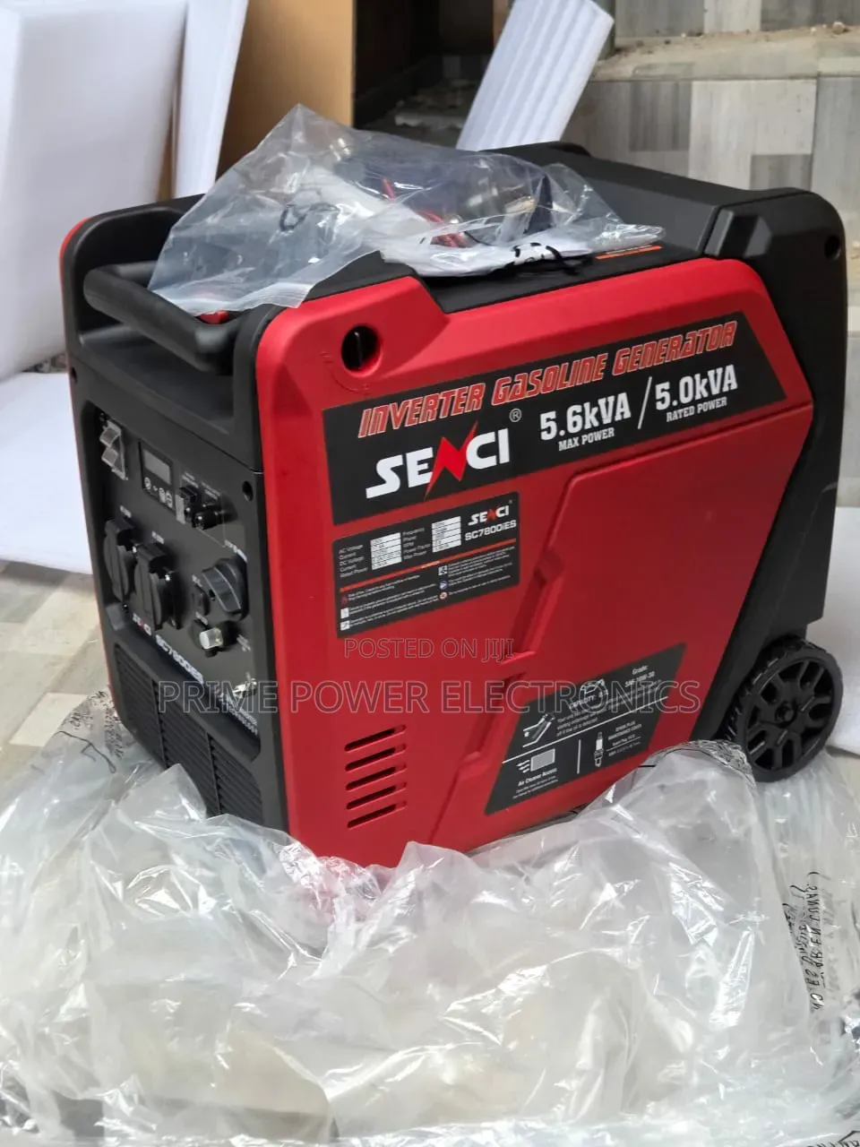 Senci 5.6kVA Petrol Inverter Generator – Built for Convenience