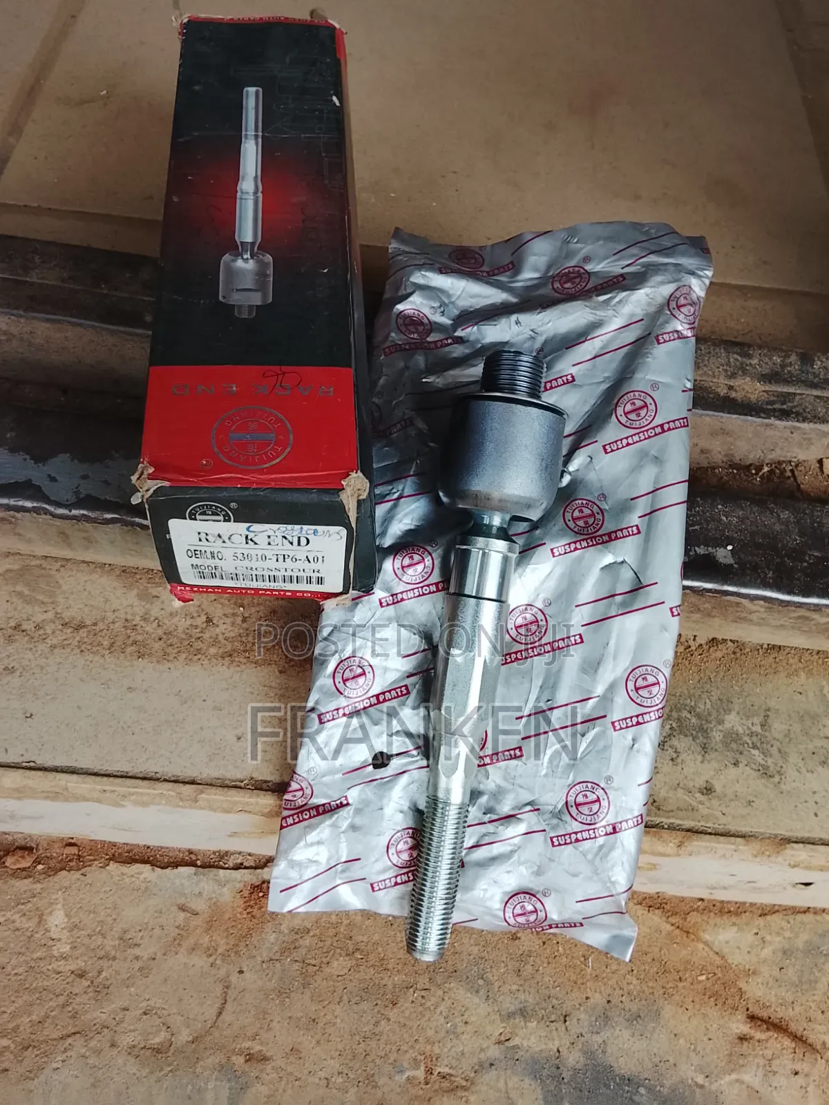 Original Tie Rod Arm or Socket for 2008 Honda Crosstour Are Available
