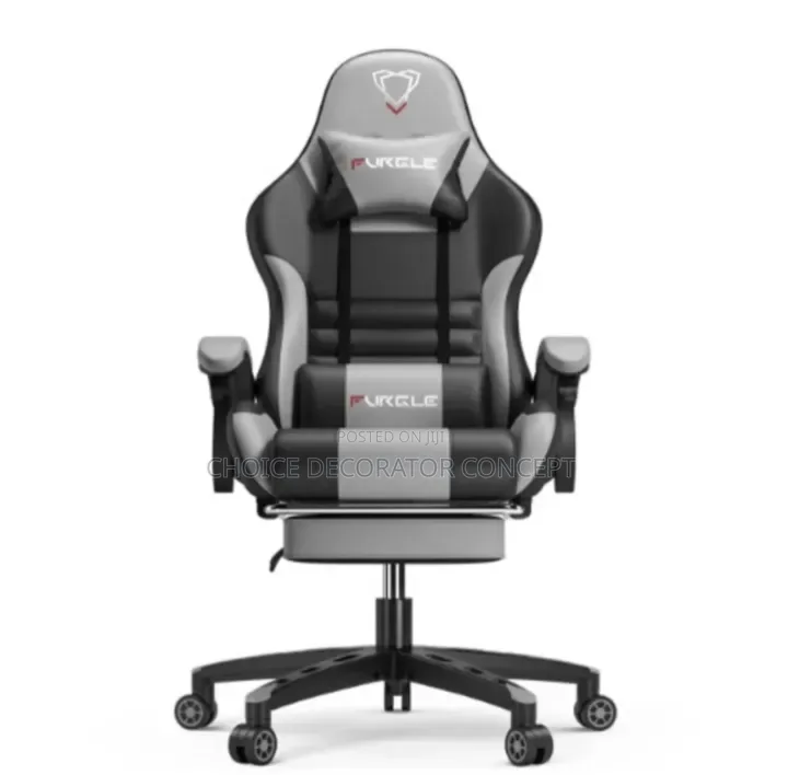 Ergonomic Gaming Chair With Foot Rest