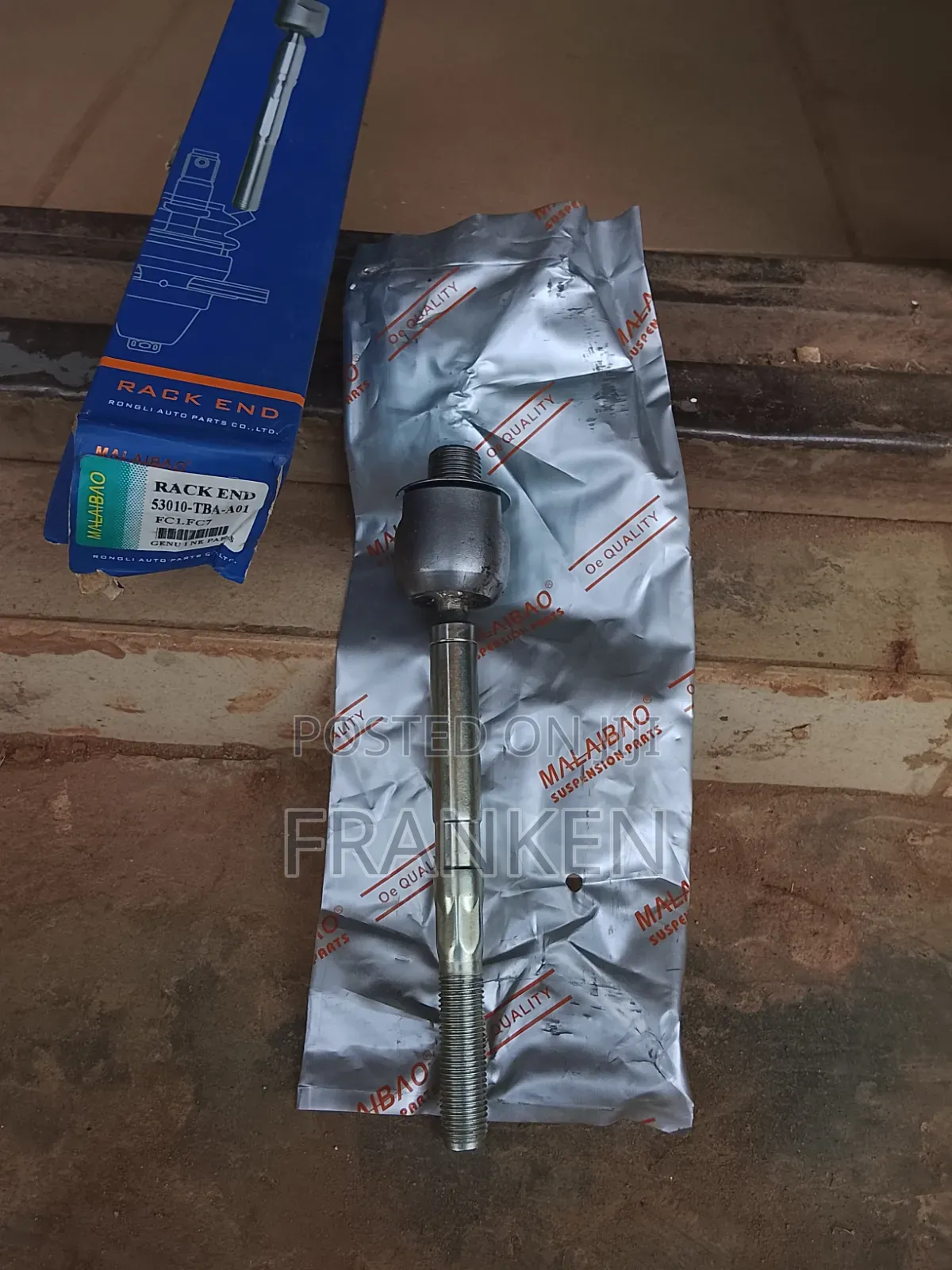 Original Tie Rod Arm or Socket for 2018-2020 Honda Civic
