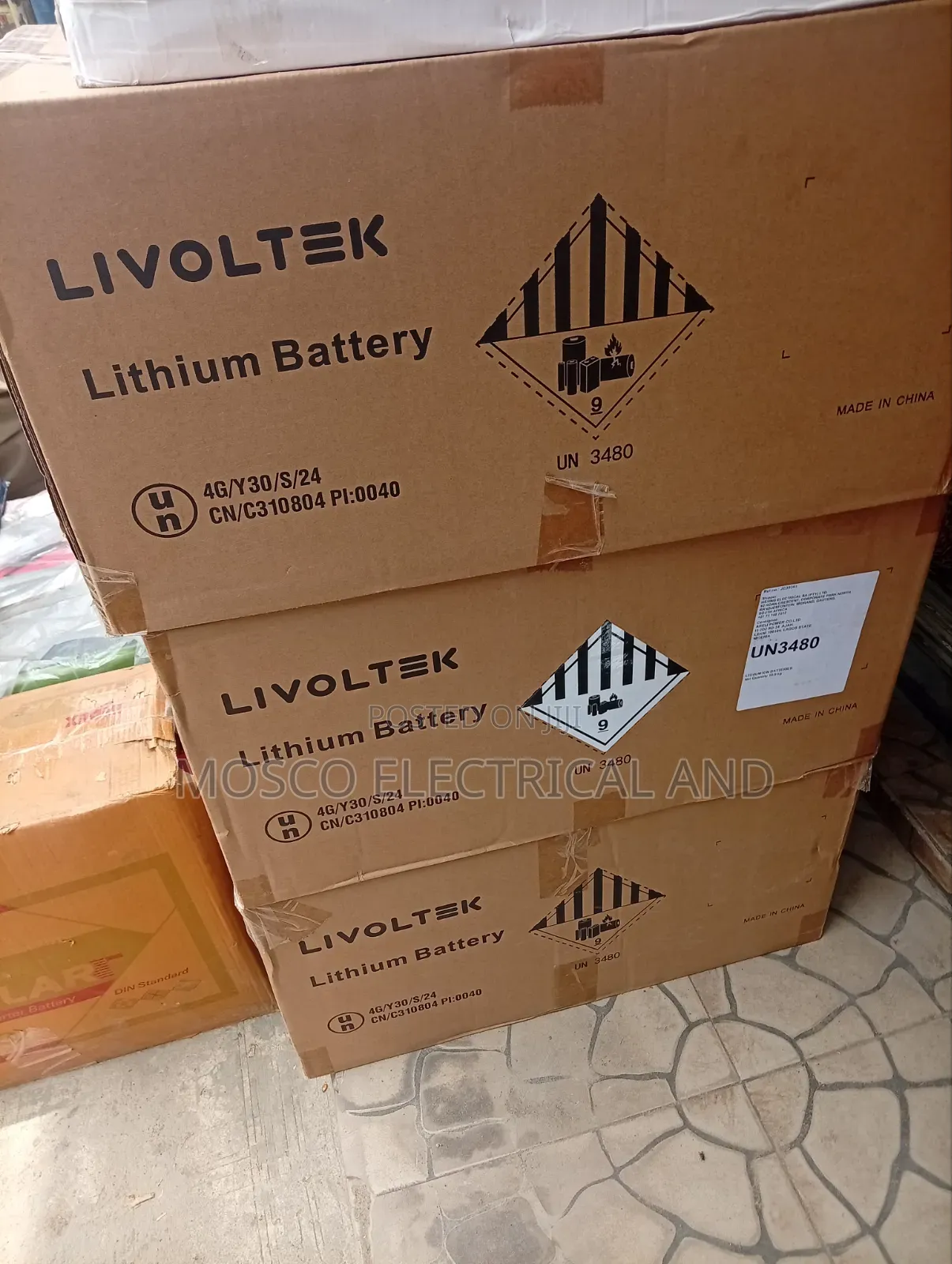 Quality 2.5kh/24volts Livoltek Lithium Ion Solar Batteries