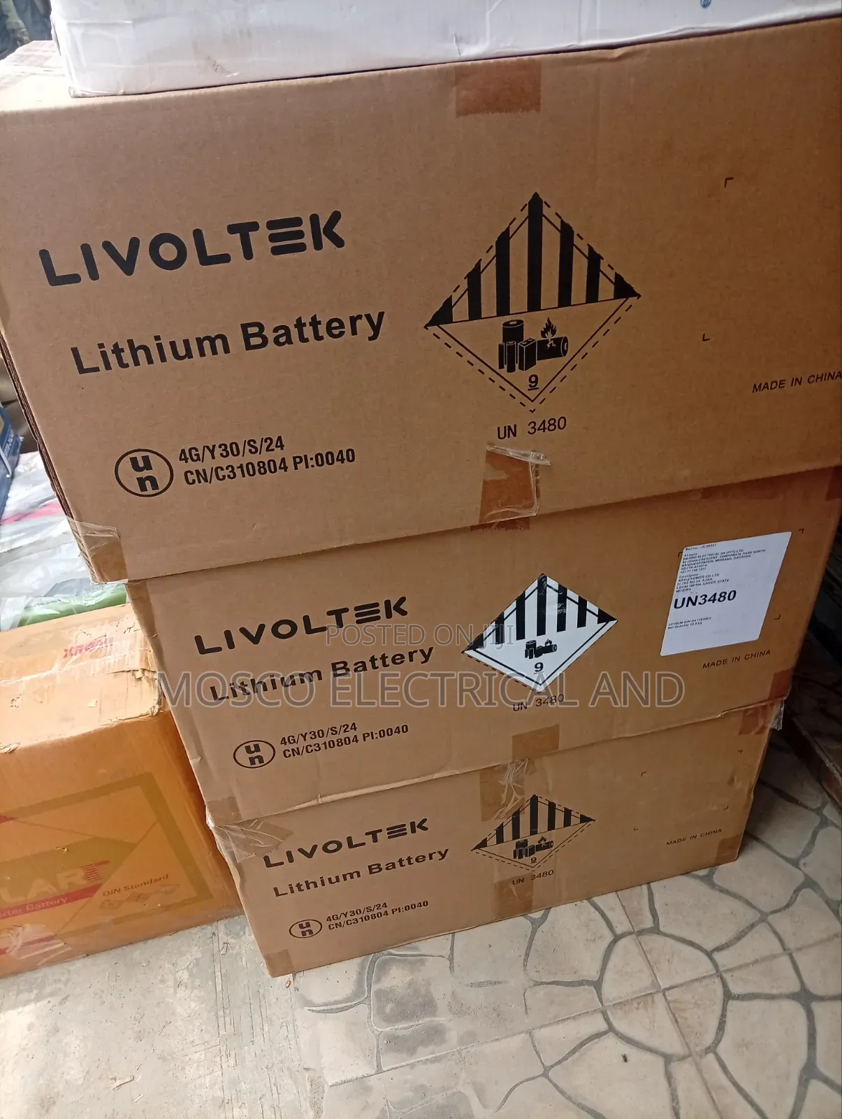 Quality 2.5kh/24volts Livoltek Lithium Ion Solar Batteries
