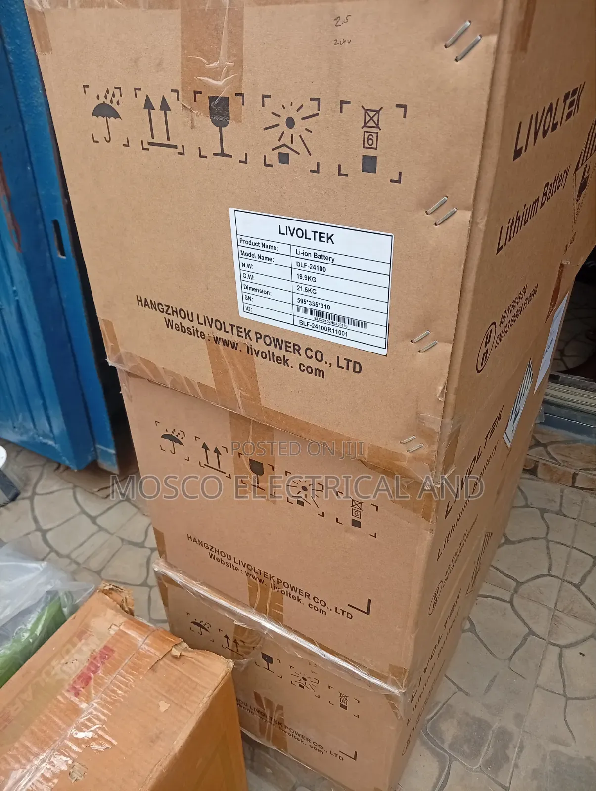 Quality 2.5kh/24volts Livoltek Lithium Ion Solar Batteries