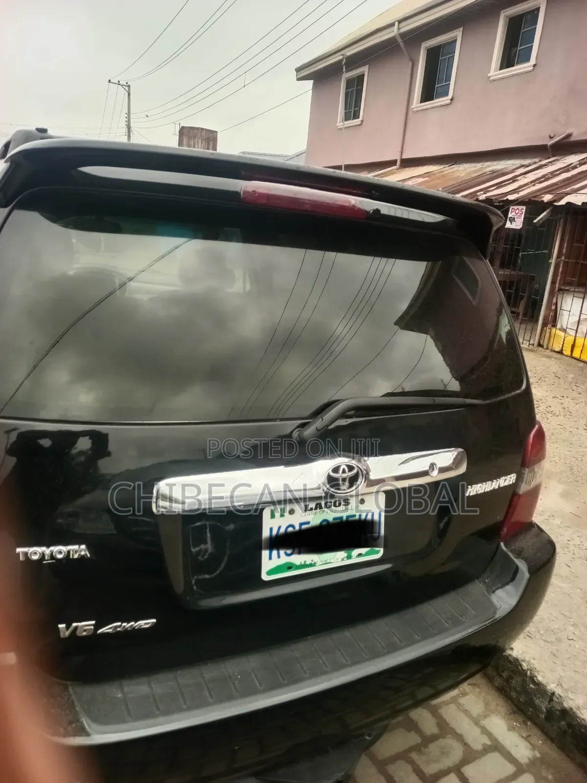 Toyota Highlander V6 4x4 2005 Black