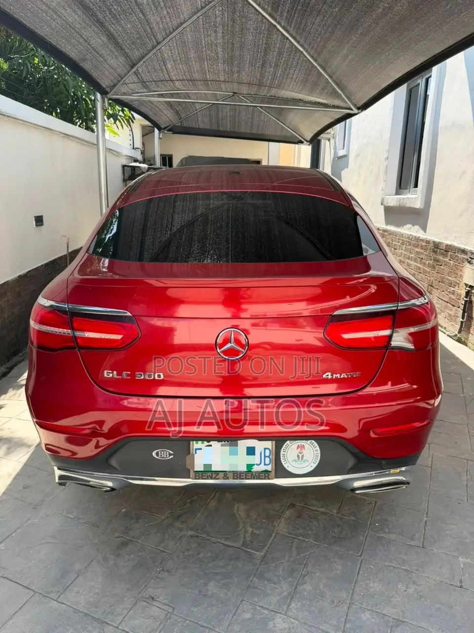 Mercedes-Benz GLC-Class 2017 Red