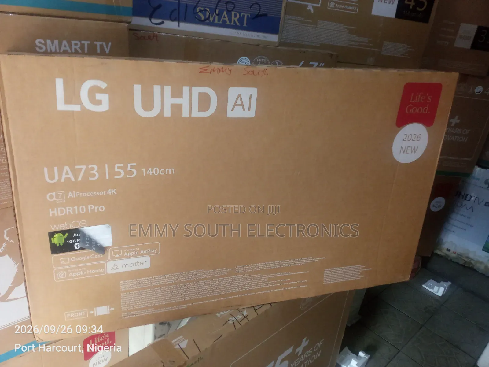 LG Uhd Smart Television 55"