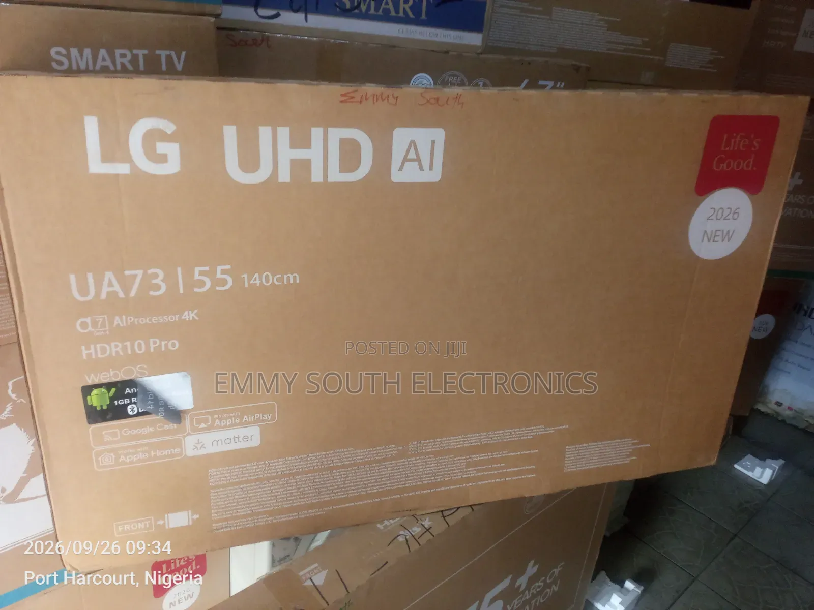 LG Uhd Smart Television 55"