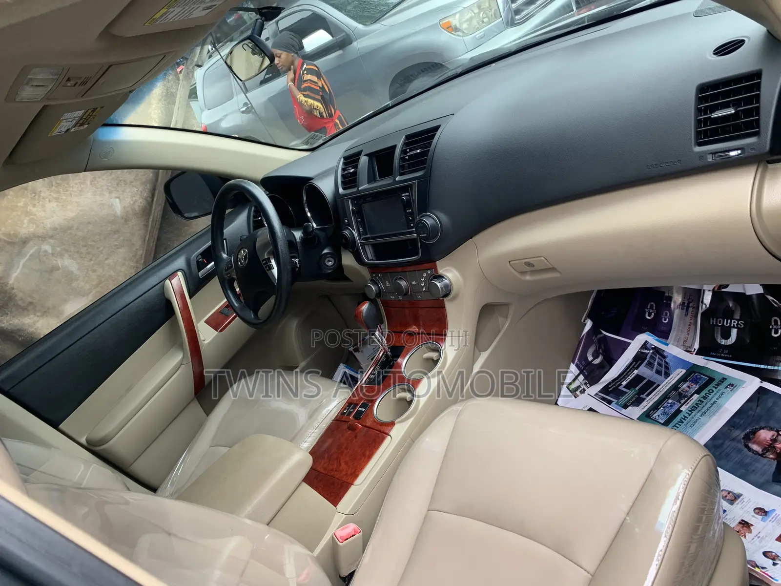Toyota Highlander Limited 3.5l 4WD 2013 Green