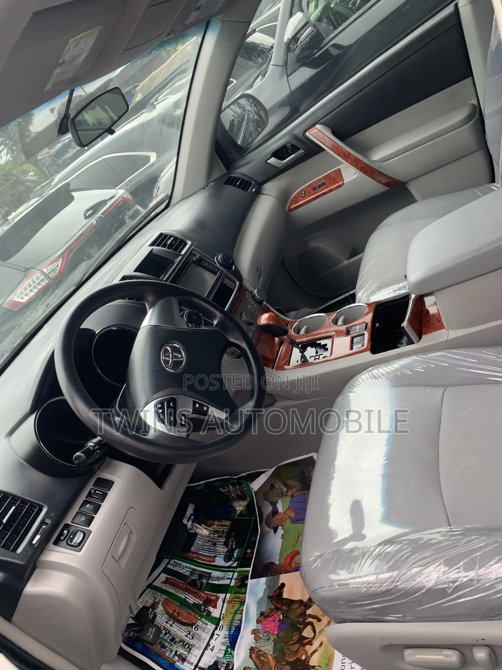 Toyota Highlander Limited 3.5l 4WD 2013 Blue