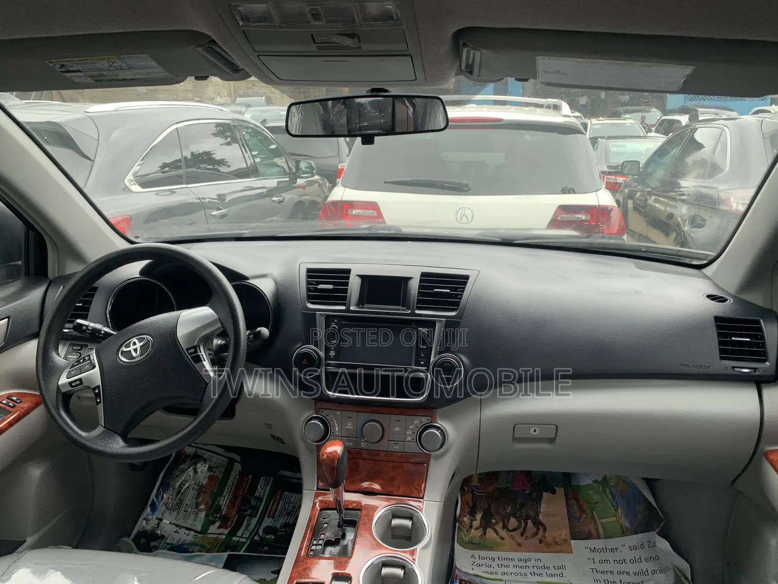 Toyota Highlander Limited 3.5l 4WD 2013 Blue