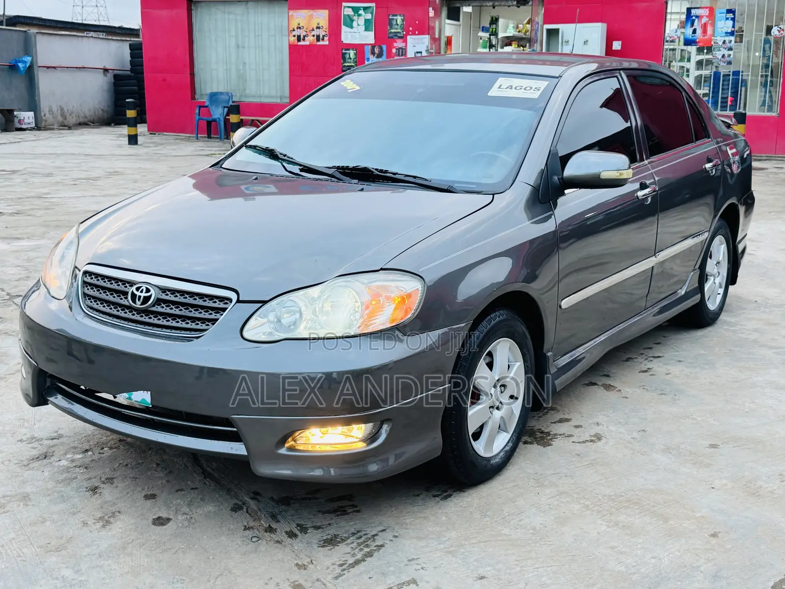 Toyota Corolla S 2007 Gray