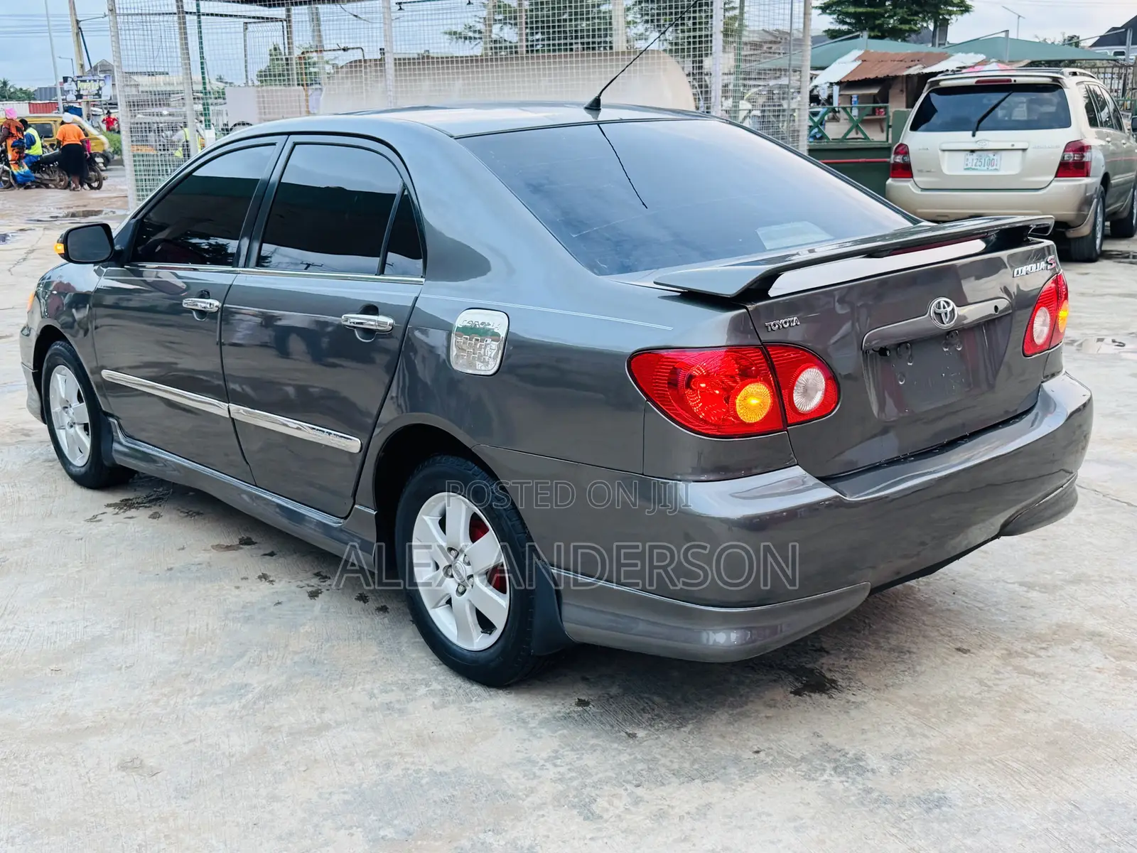 Toyota Corolla S 2007 Gray