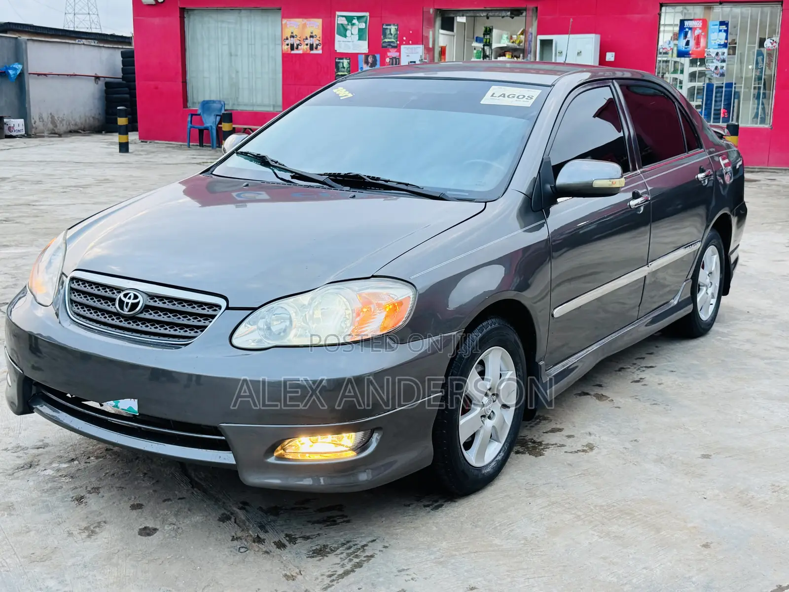 Toyota Corolla S 2007 Gray