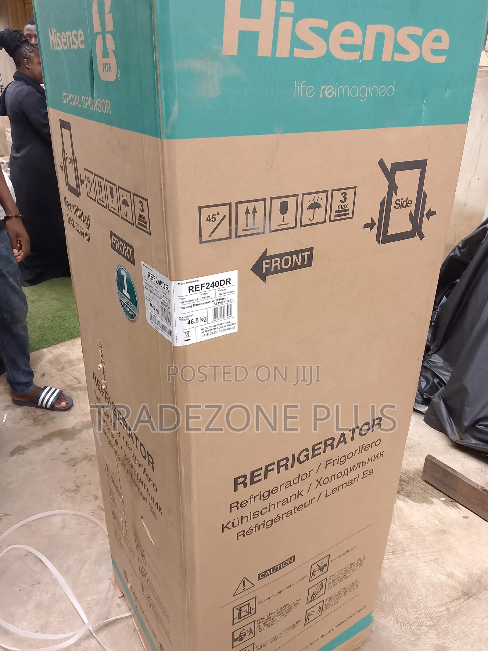 Hisense 240L Fridge – Perfect Home Office Appliance
