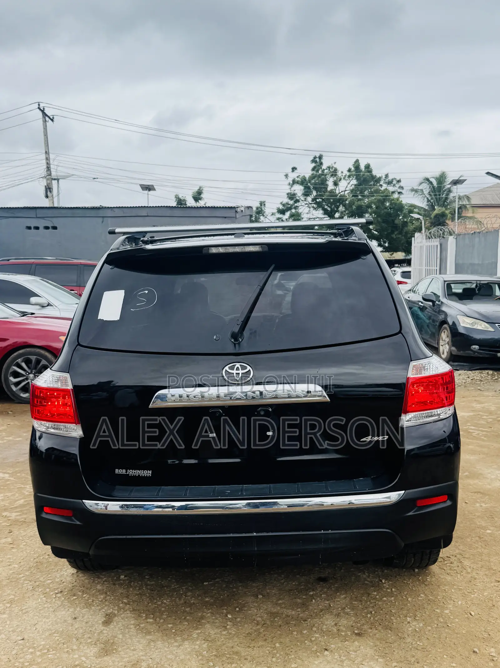 Toyota Highlander Limited 3.5l 4WD 2013 Black