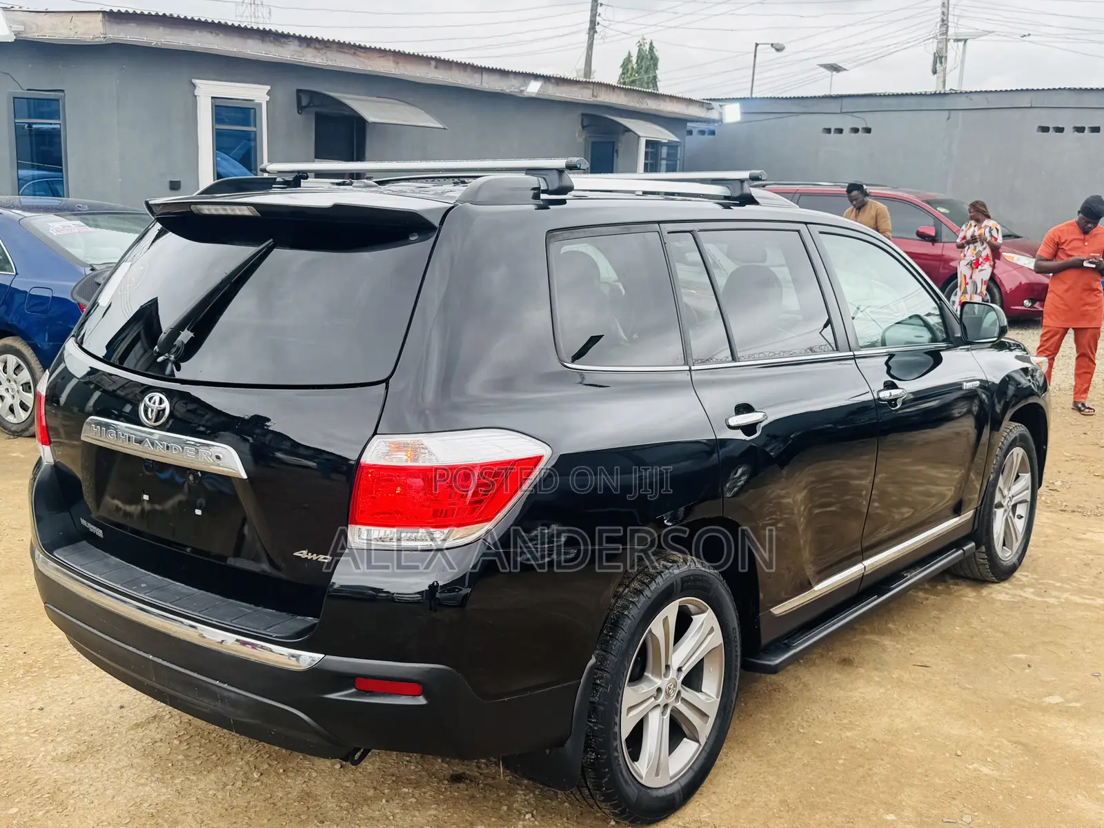 Toyota Highlander Limited 3.5l 4WD 2013 Black