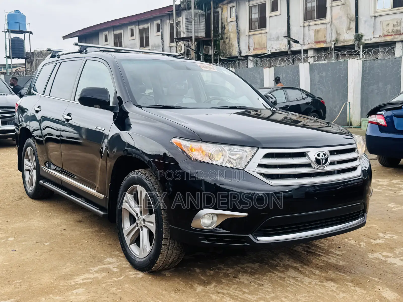 Toyota Highlander Limited 3.5l 4WD 2013 Black