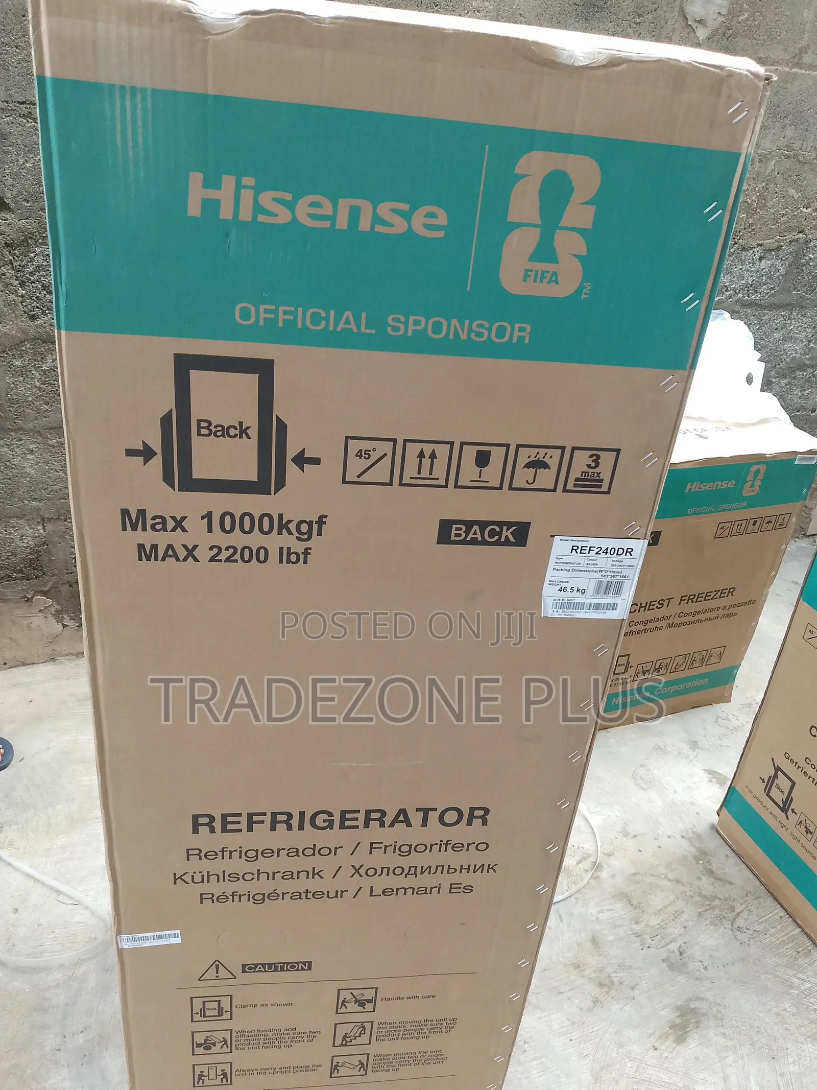 240L Hisense Refrigerator – Fresh Food Storage Solution