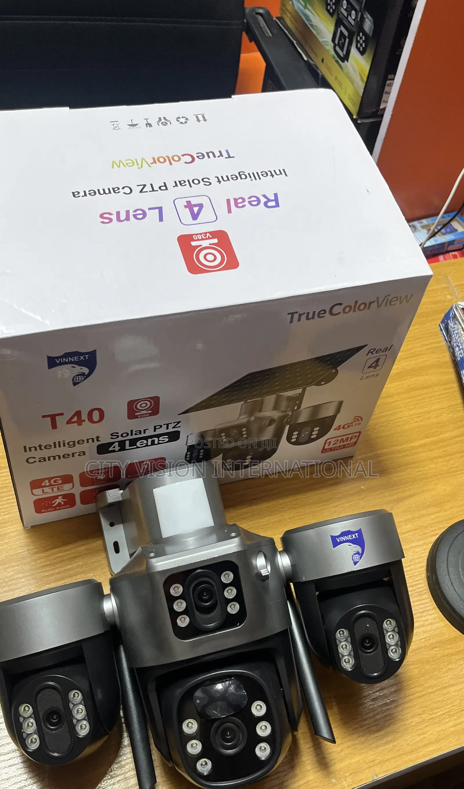 4 Lens Solar Camera