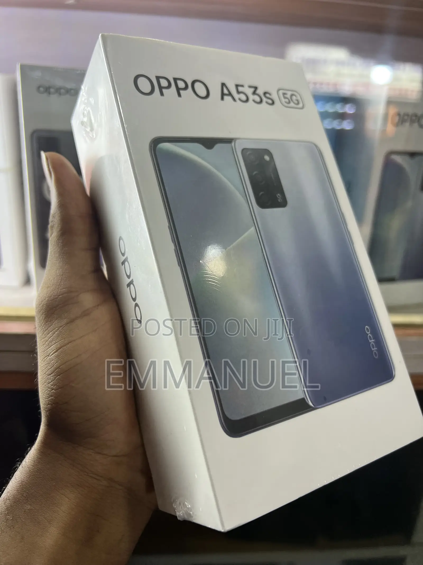 New Oppo A53S 5G 128 GB Blue