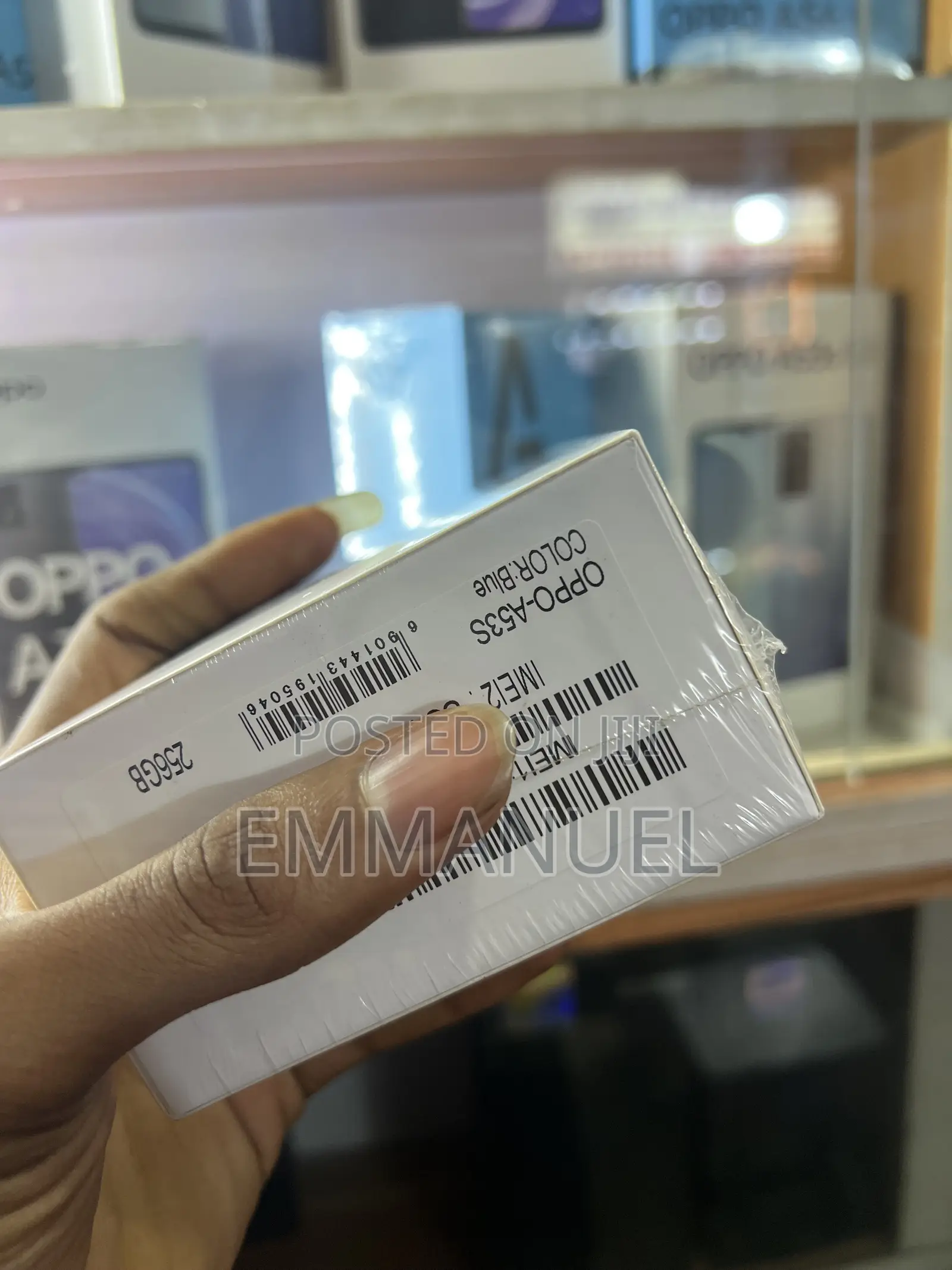 New Oppo A53S 5G 128 GB Blue