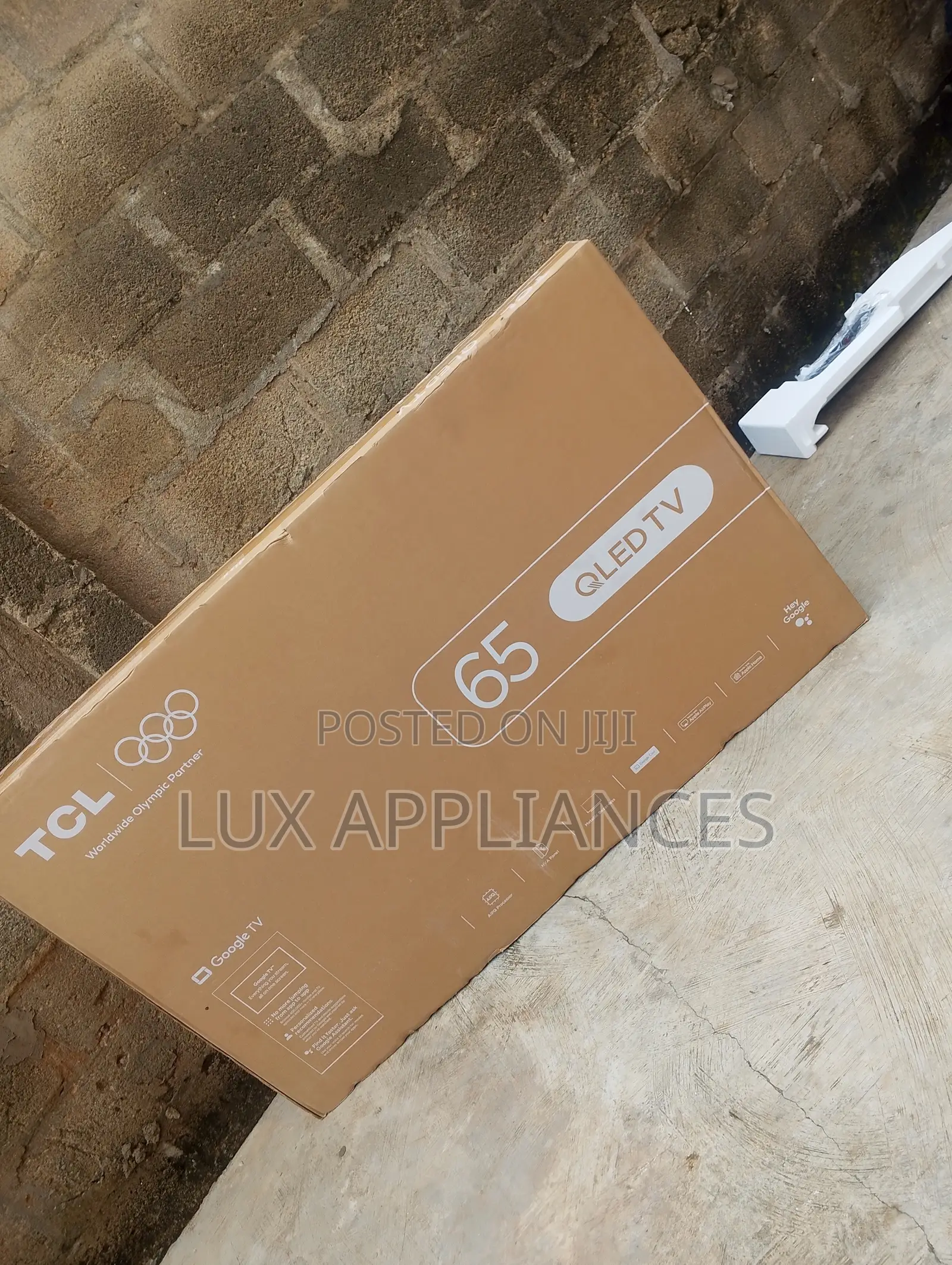 TCL 65T6D 65 Inch QLED Television | Smart Home Screen