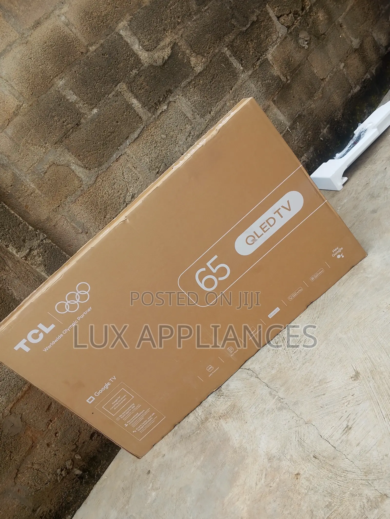 TCL 65T6D 65 Inch QLED Television | Smart Home Screen