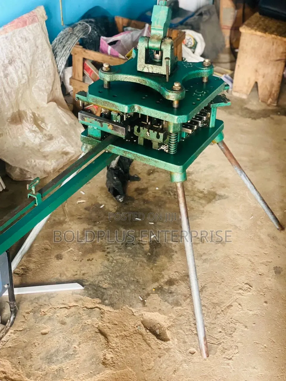 Heavy Duty Three Track Punching Machine