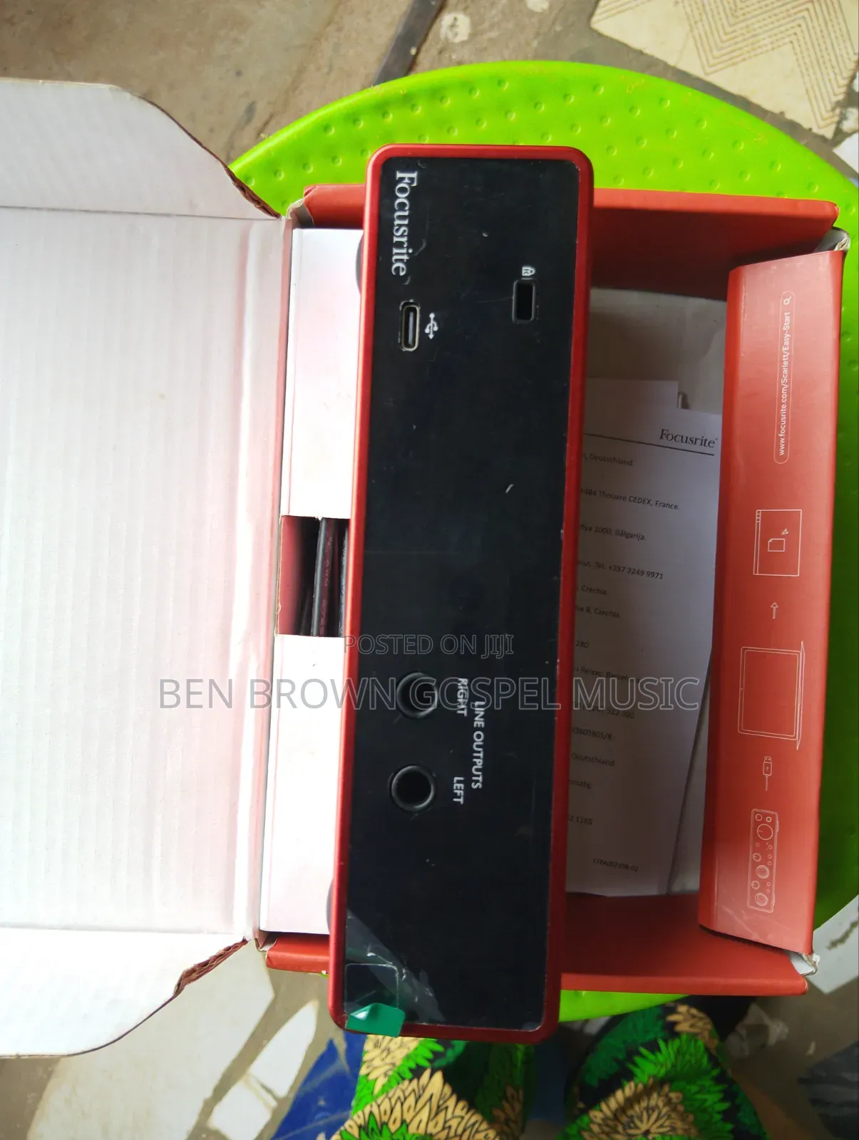 Scarlett 2i2 Sound Card 3rd Generation (Brand New)