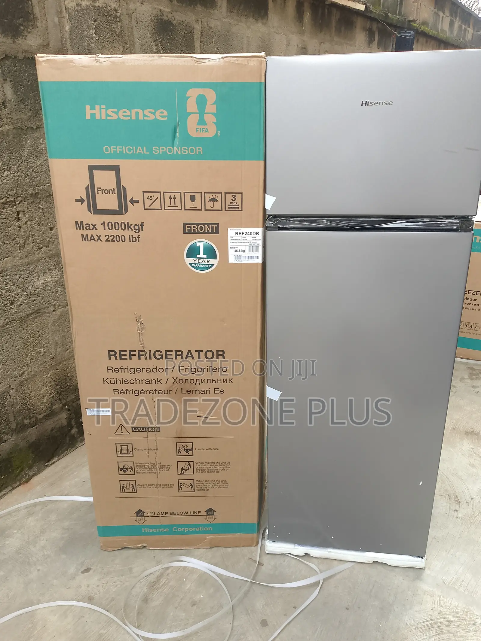 Hisense 240L Refrigerator – Convenient Food Storage