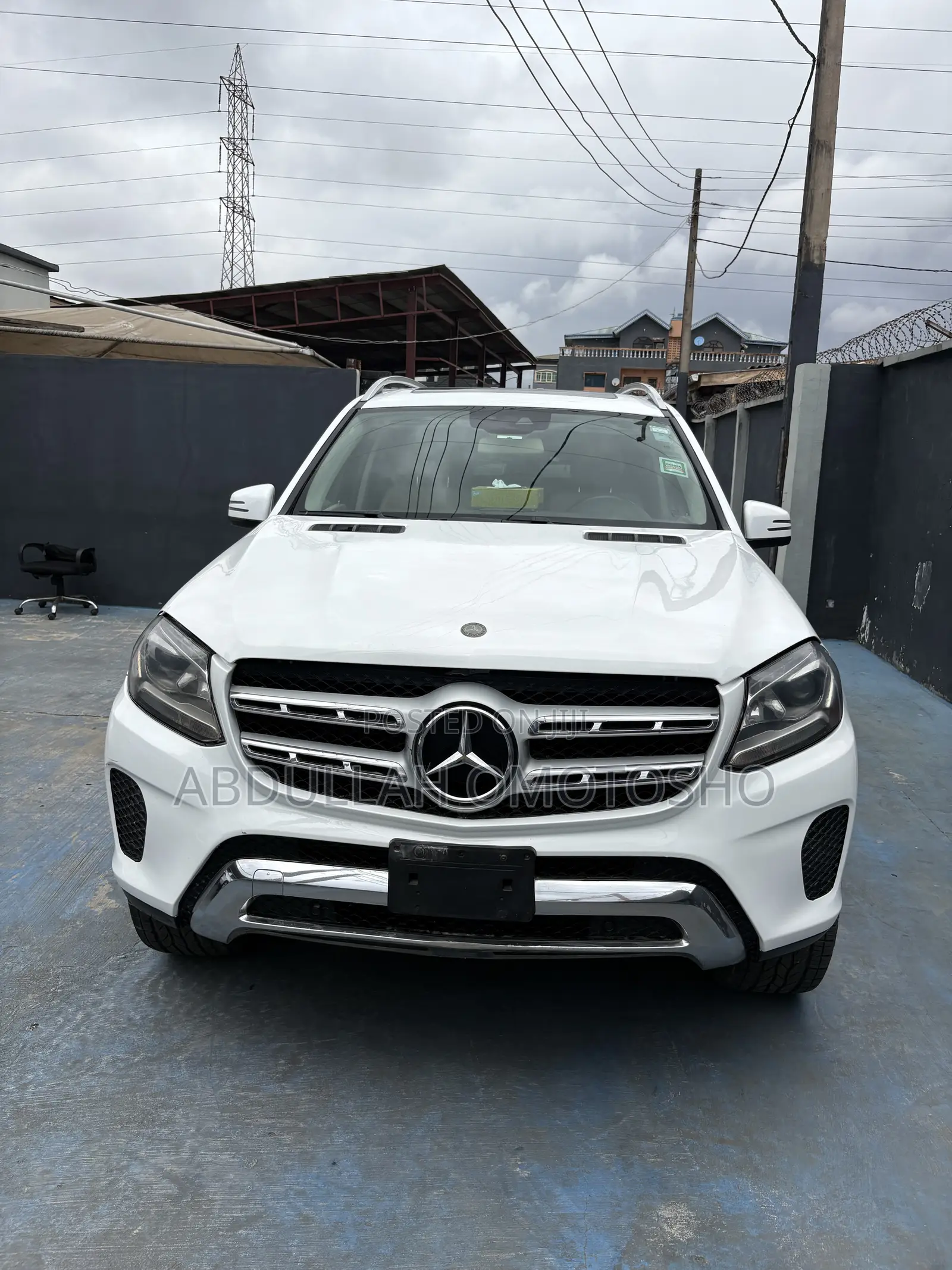 Mercedes-Benz GLS-Class GLS450 4Matic 2017 White