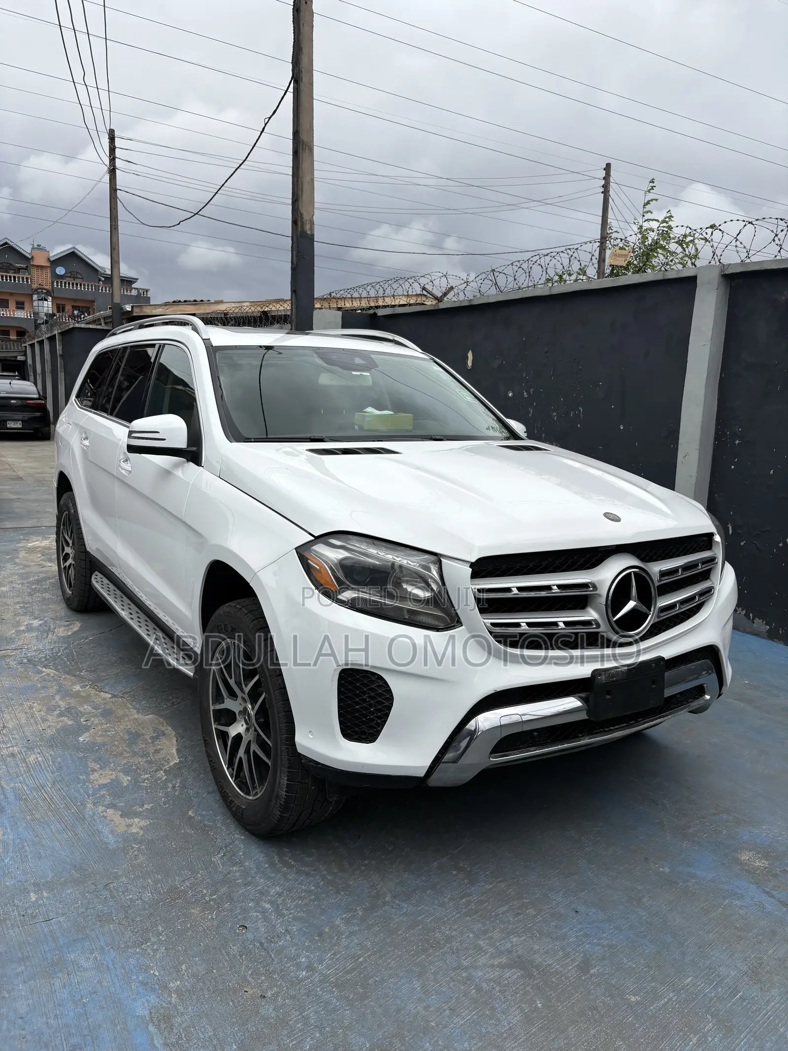 Mercedes-Benz GLS-Class GLS450 4Matic 2017 White