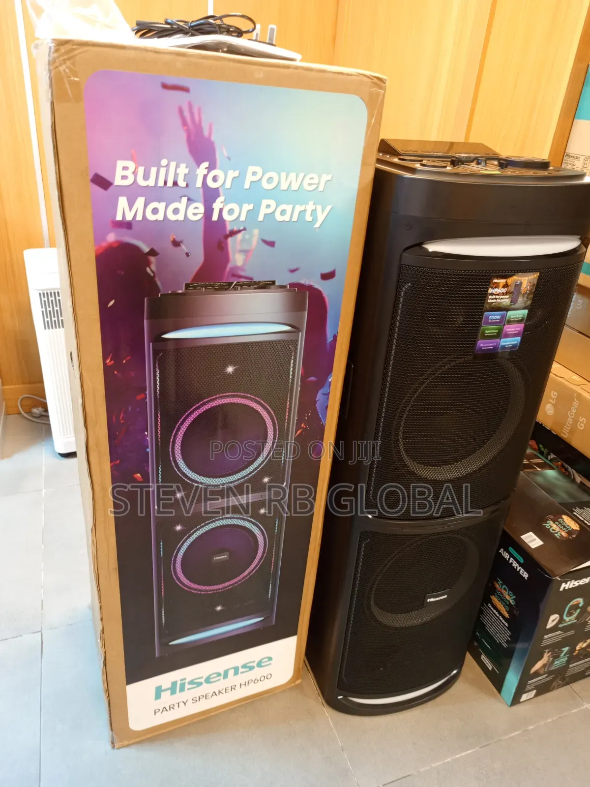 Hisense Hp600 Party Speaker | 500w Max Audio Power