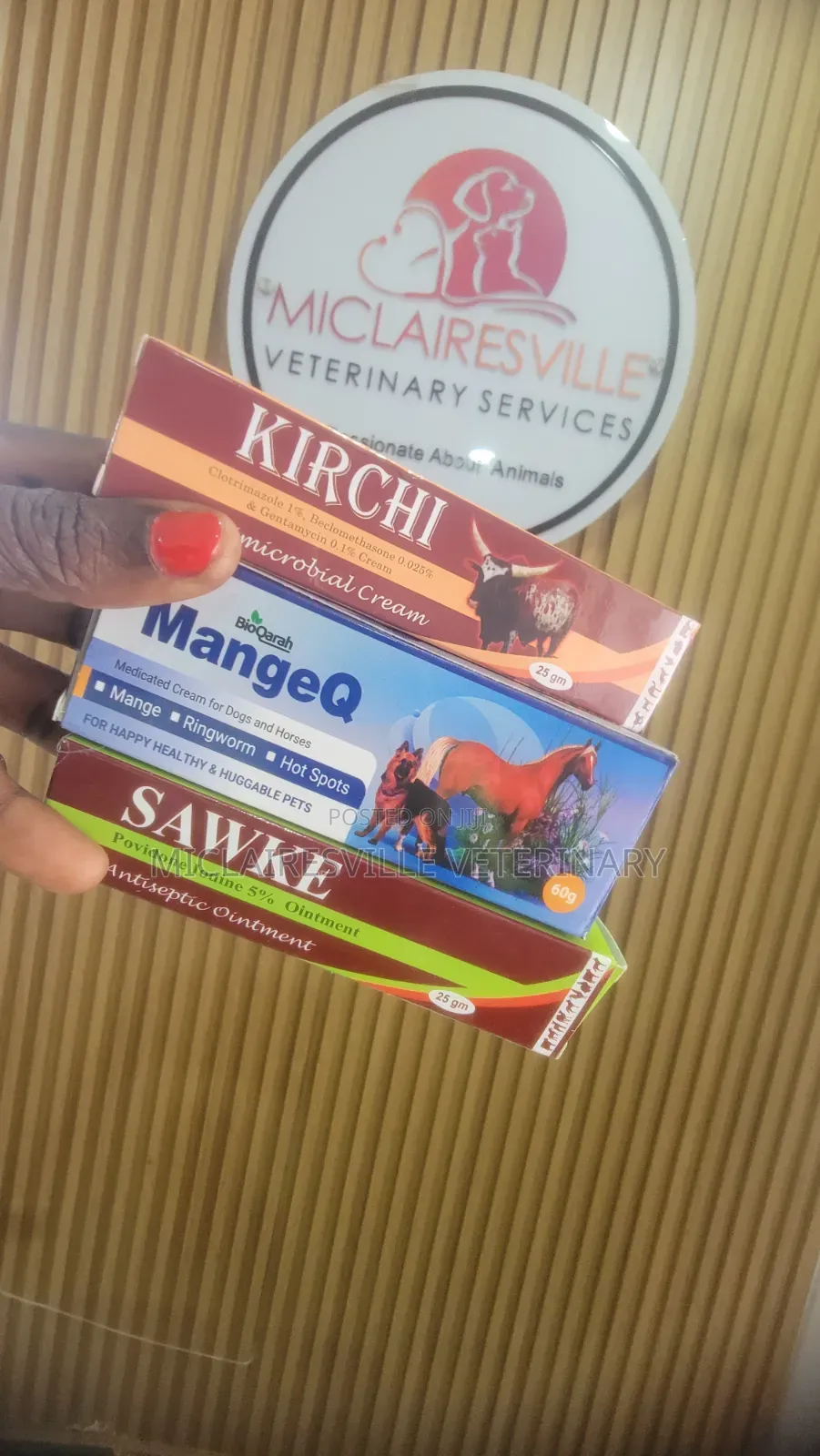 Pet Skin Antimicrobial and Antifungal Cream