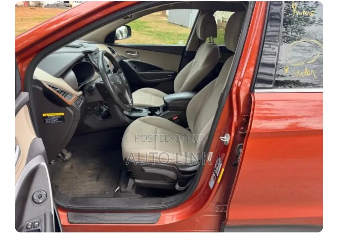 Hyundai Santa Fe 2014 Red