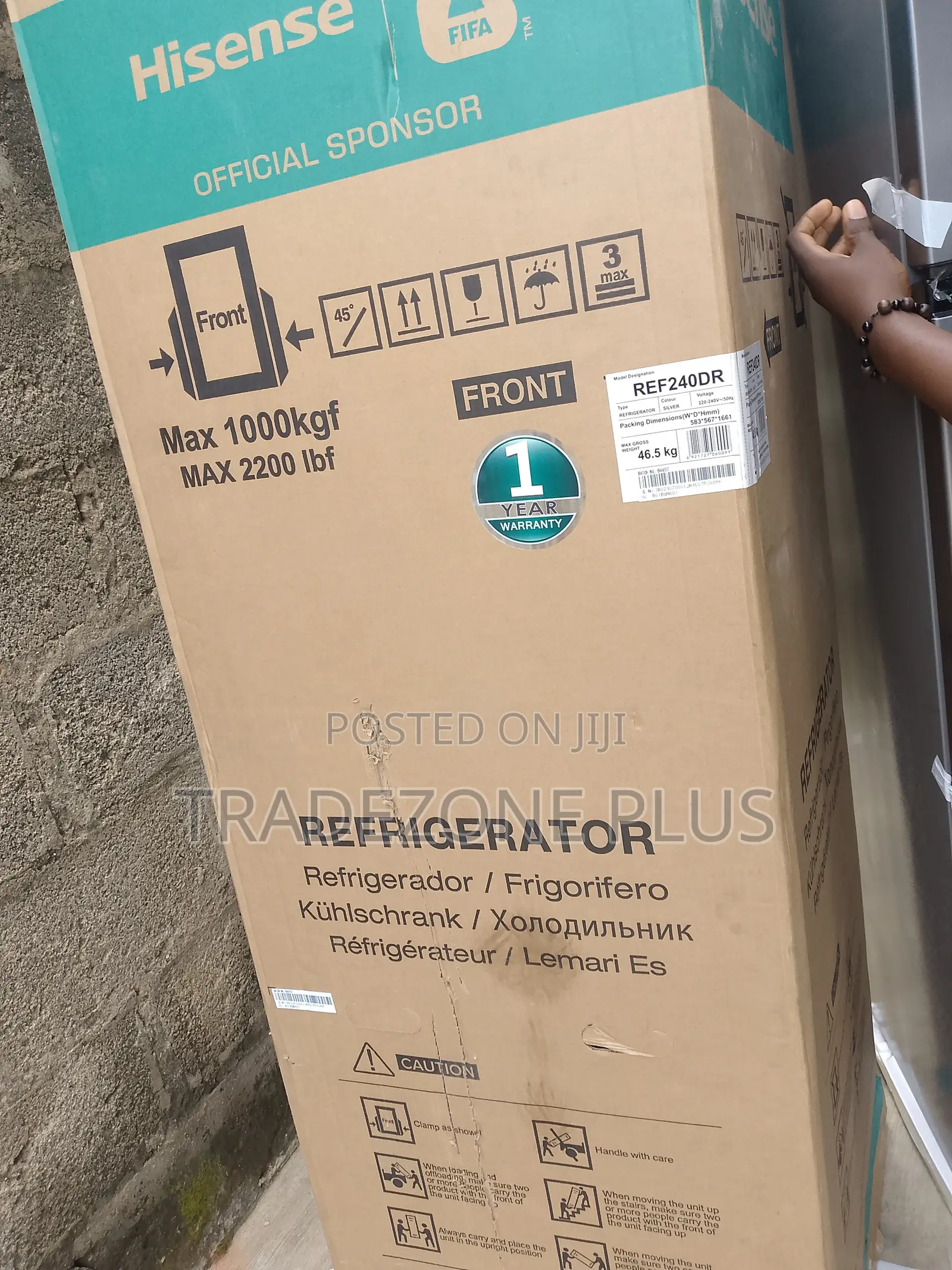 Hisense Fridge 240 Litres – Home Appliance Deal