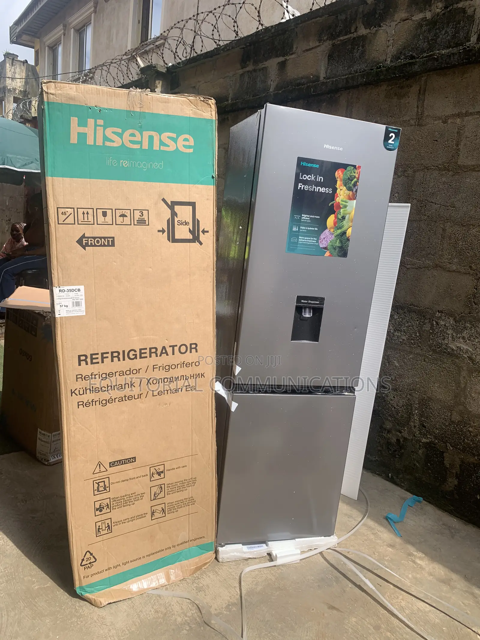 Hisense 35DCB 264L Double Door Refrigerator – Efficient Reliable