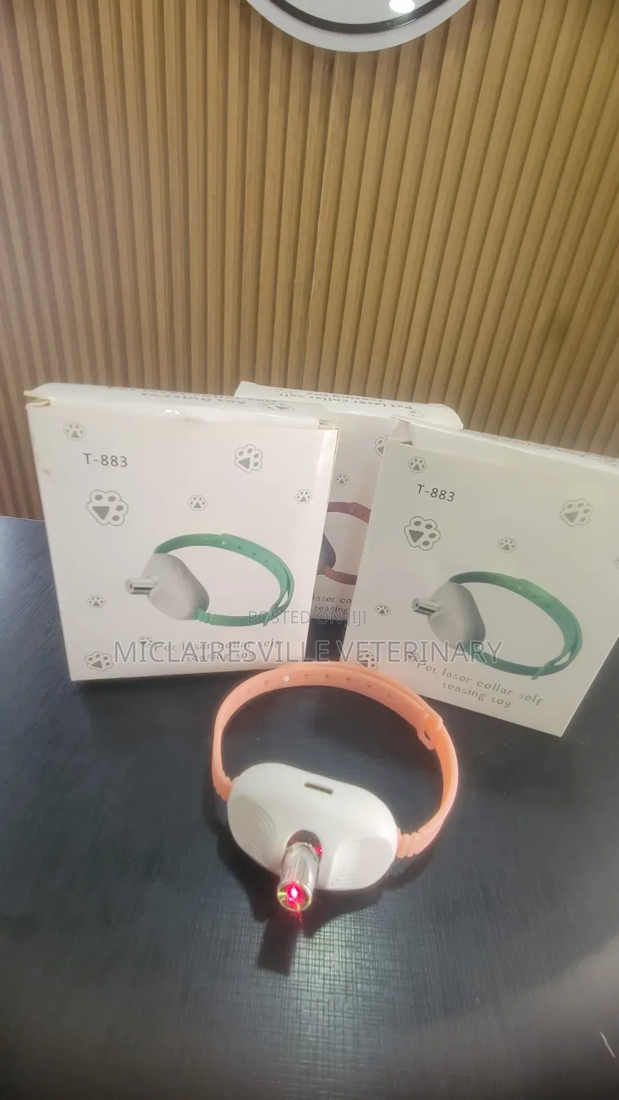 Pet Laser Collar Self Teasing Toy