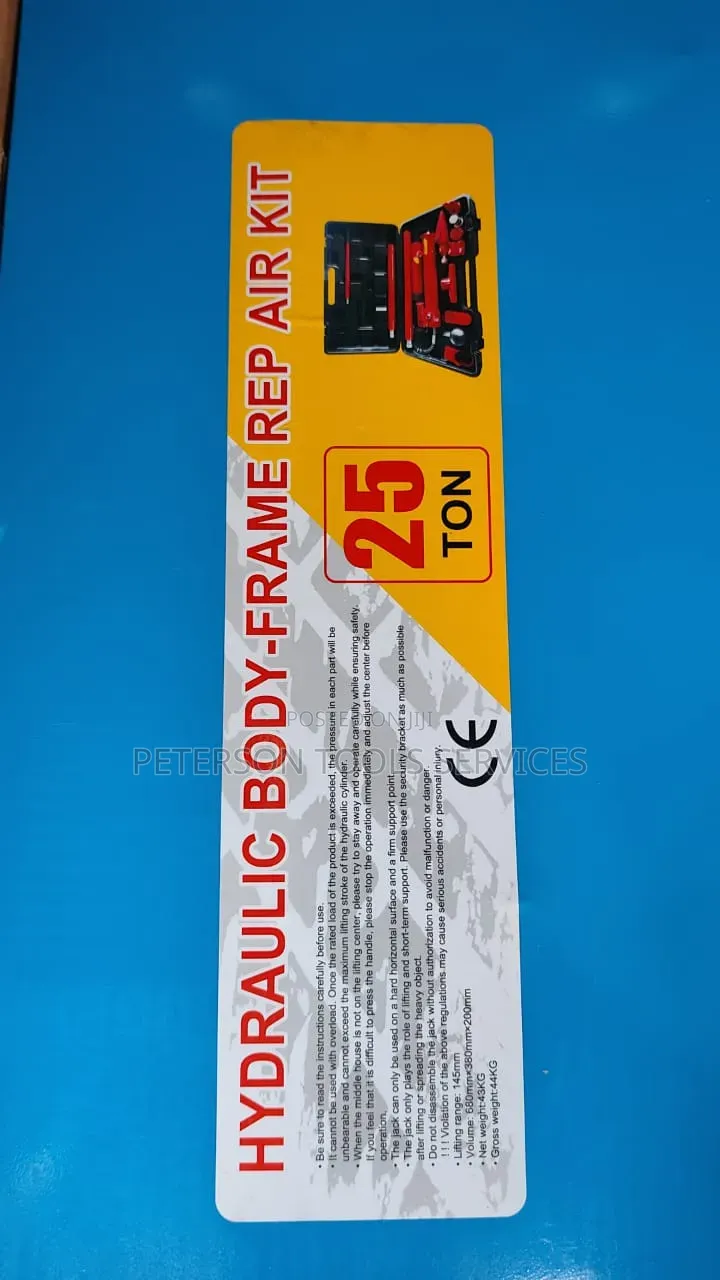 25ton Hydraulic Body Frame Repair Kit/ Body Jack