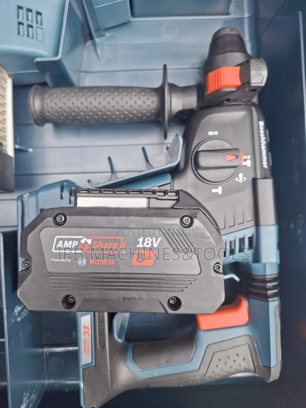 GBH 18v-26 Cordless Rotary Hammer With Dust Collection Bosch 26mm