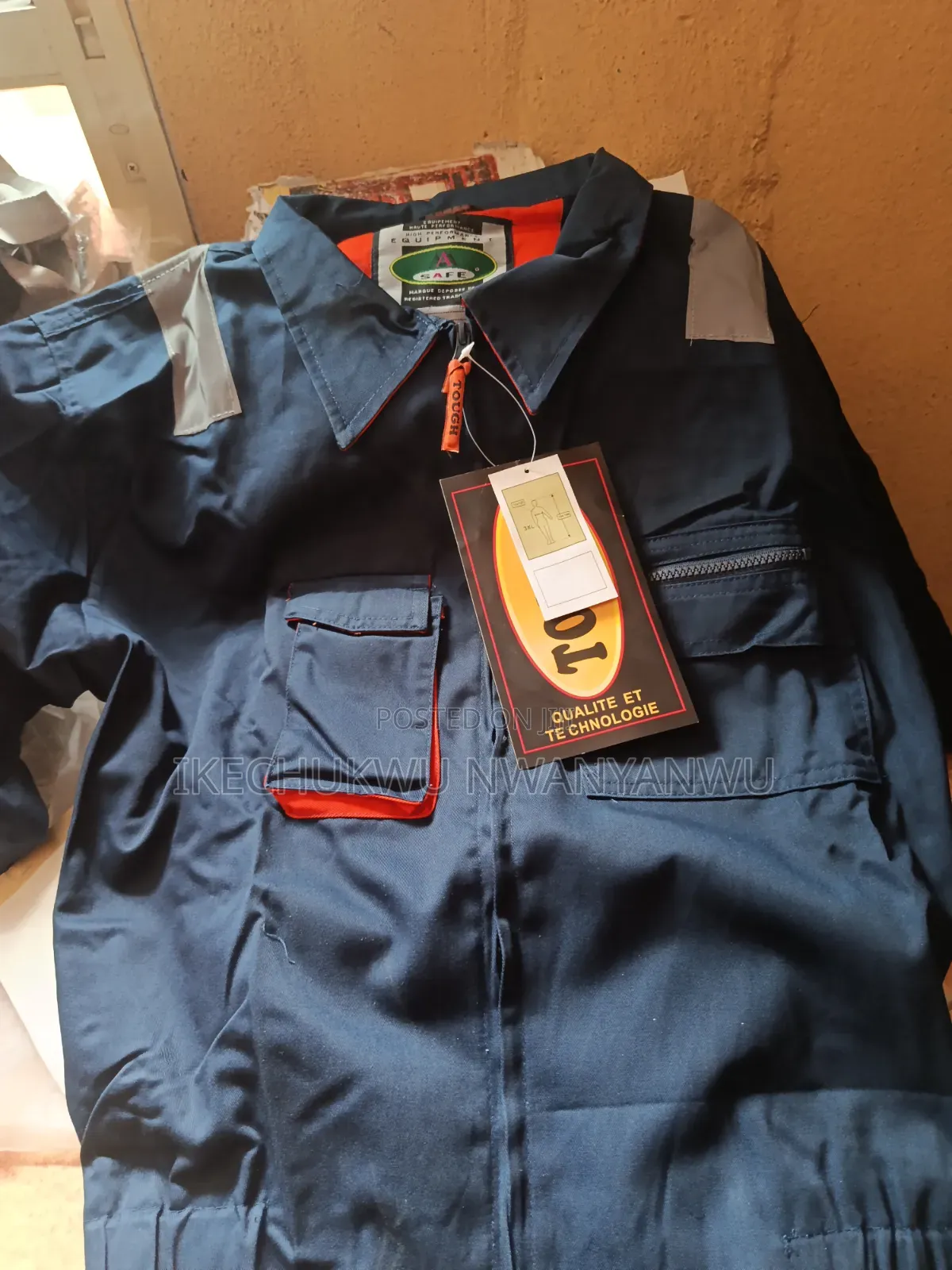 Touch COVERALL Blue