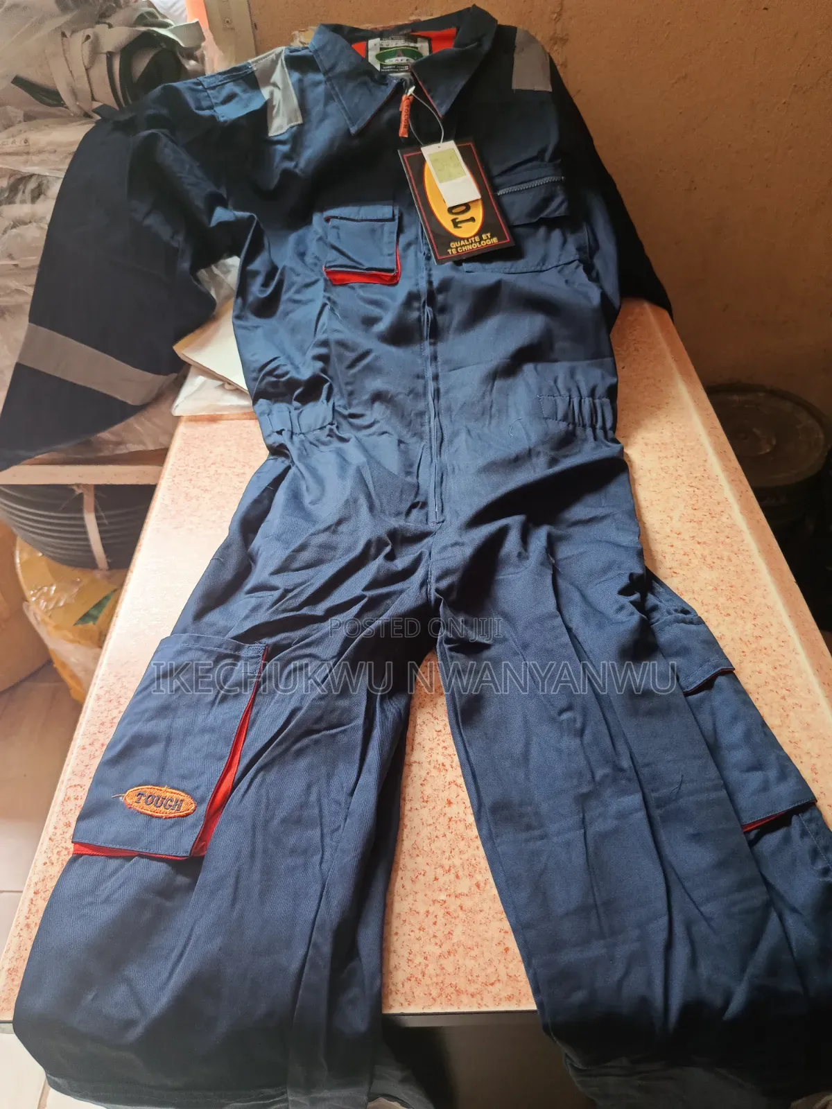 Touch COVERALL Blue