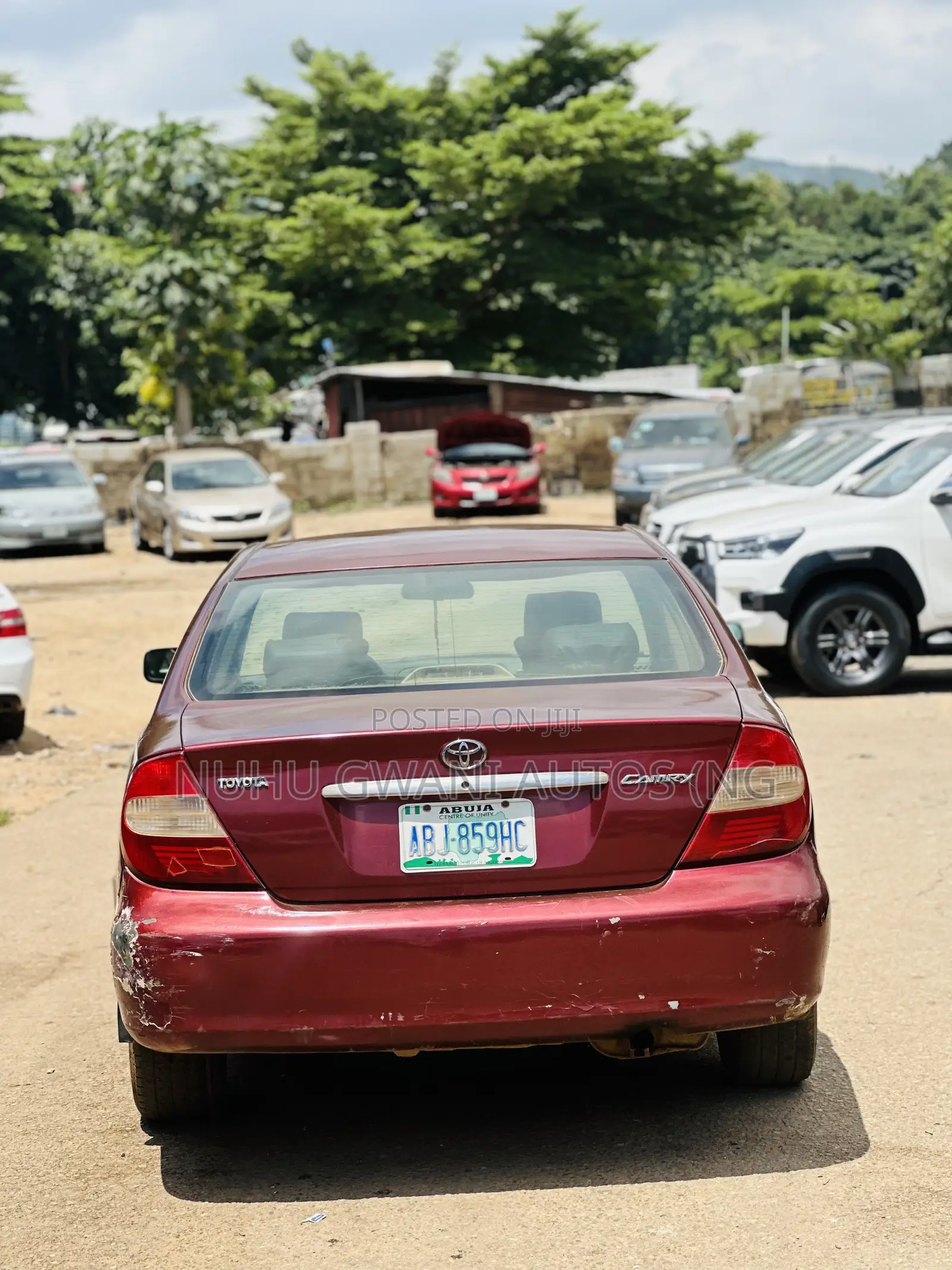 Toyota Camry 2003 Red