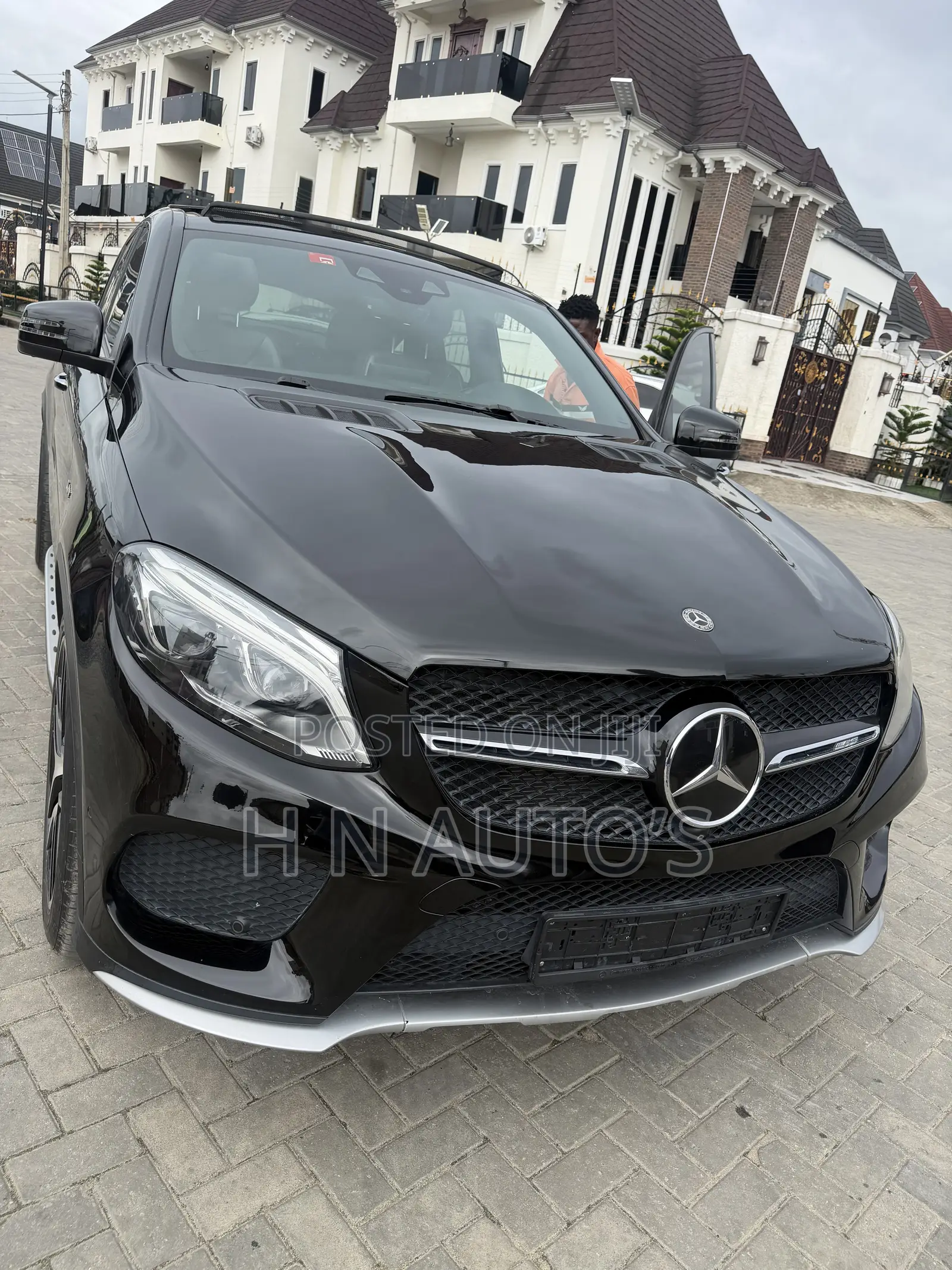 Mercedes-Benz GLE-Class AMG GLE 43 4MATIC 2018 Black