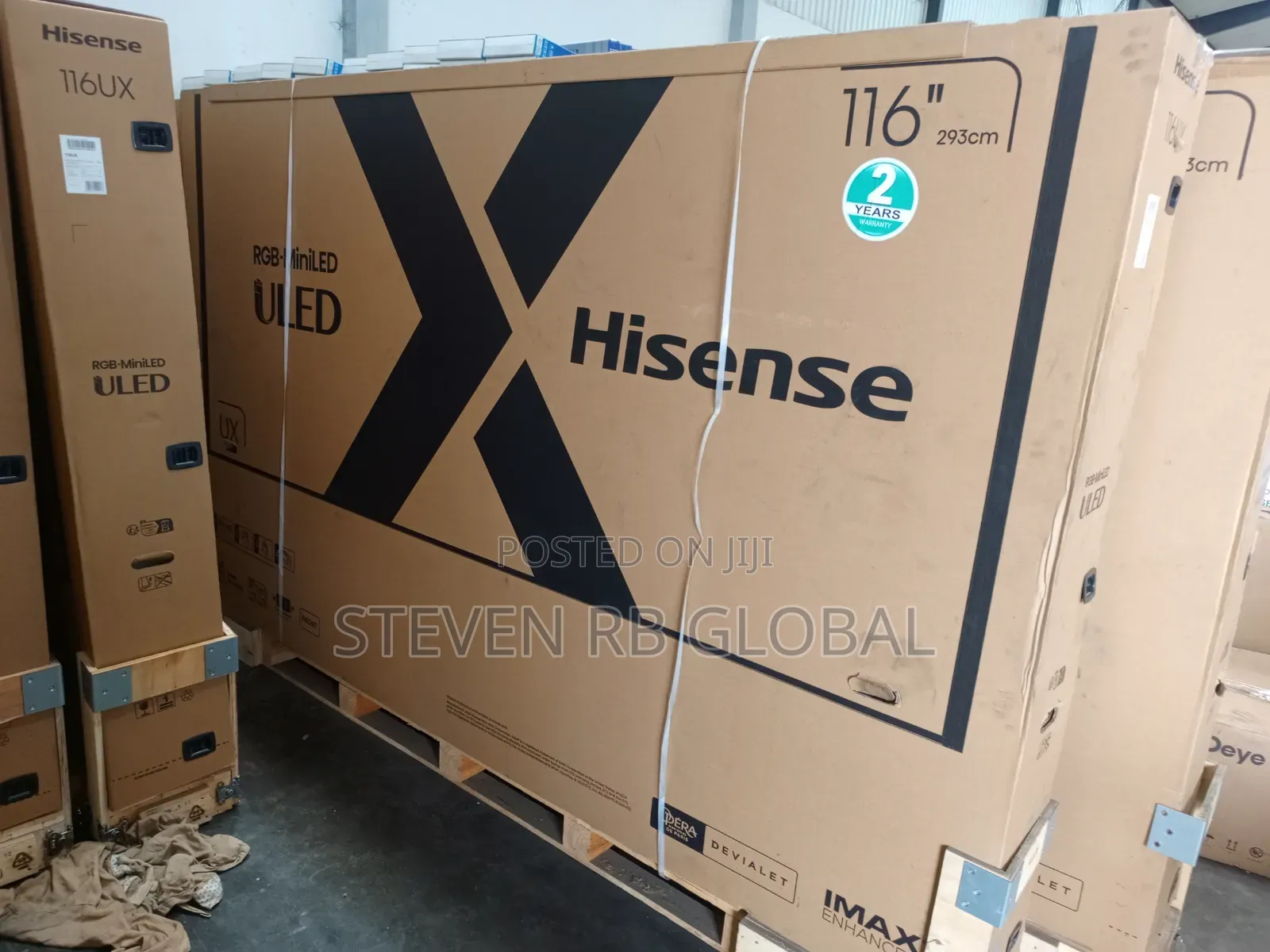 Hisense 116” Uled X RGB-Miniled Smart TV | Tv116ux