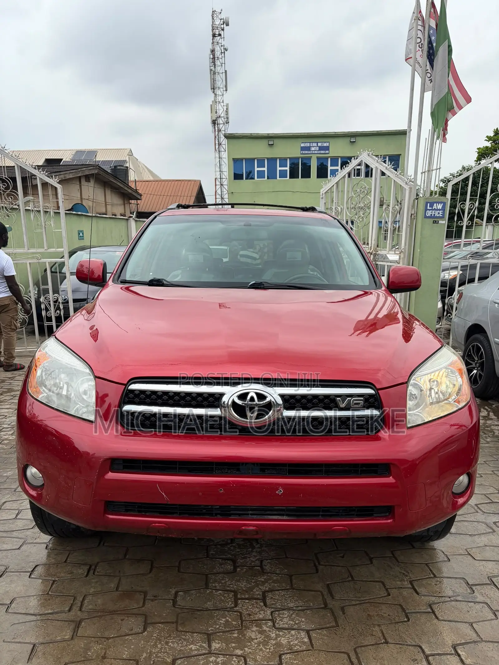 Toyota RAV4 V6 2009 Red